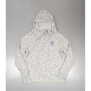 Cutter‎ & Buck Kansas City Royals Hoodie Womens Medium. Oatmeal Tie Breaker